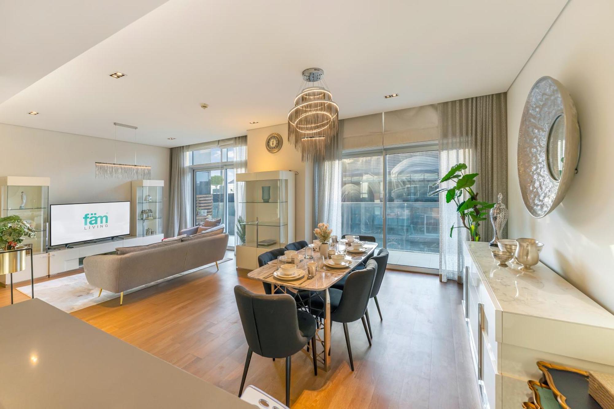 Apartament Fam Living - City Walk - Opulent Living Dubaj Zewnętrze zdjęcie